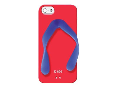 Sbs Cover Tpu Diseno Tropical Iphone 5 Rojo